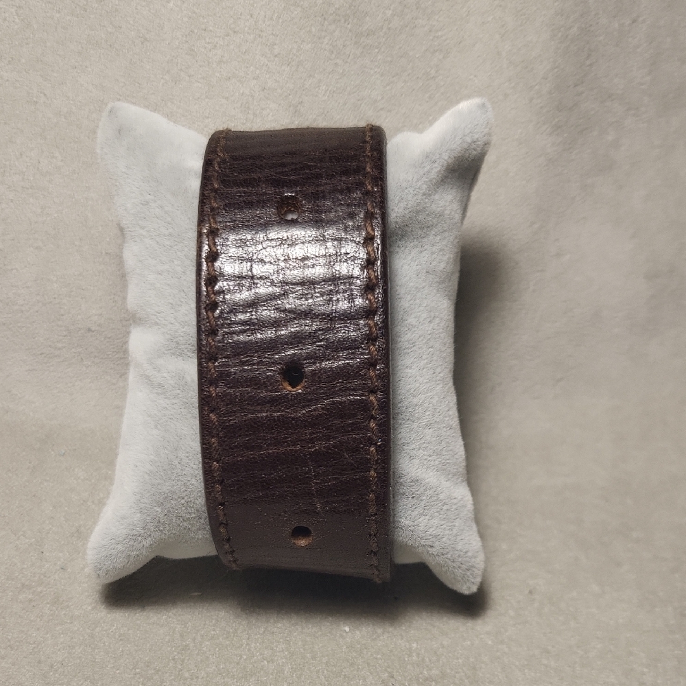 Classic Brown Leather Men's Bracelet